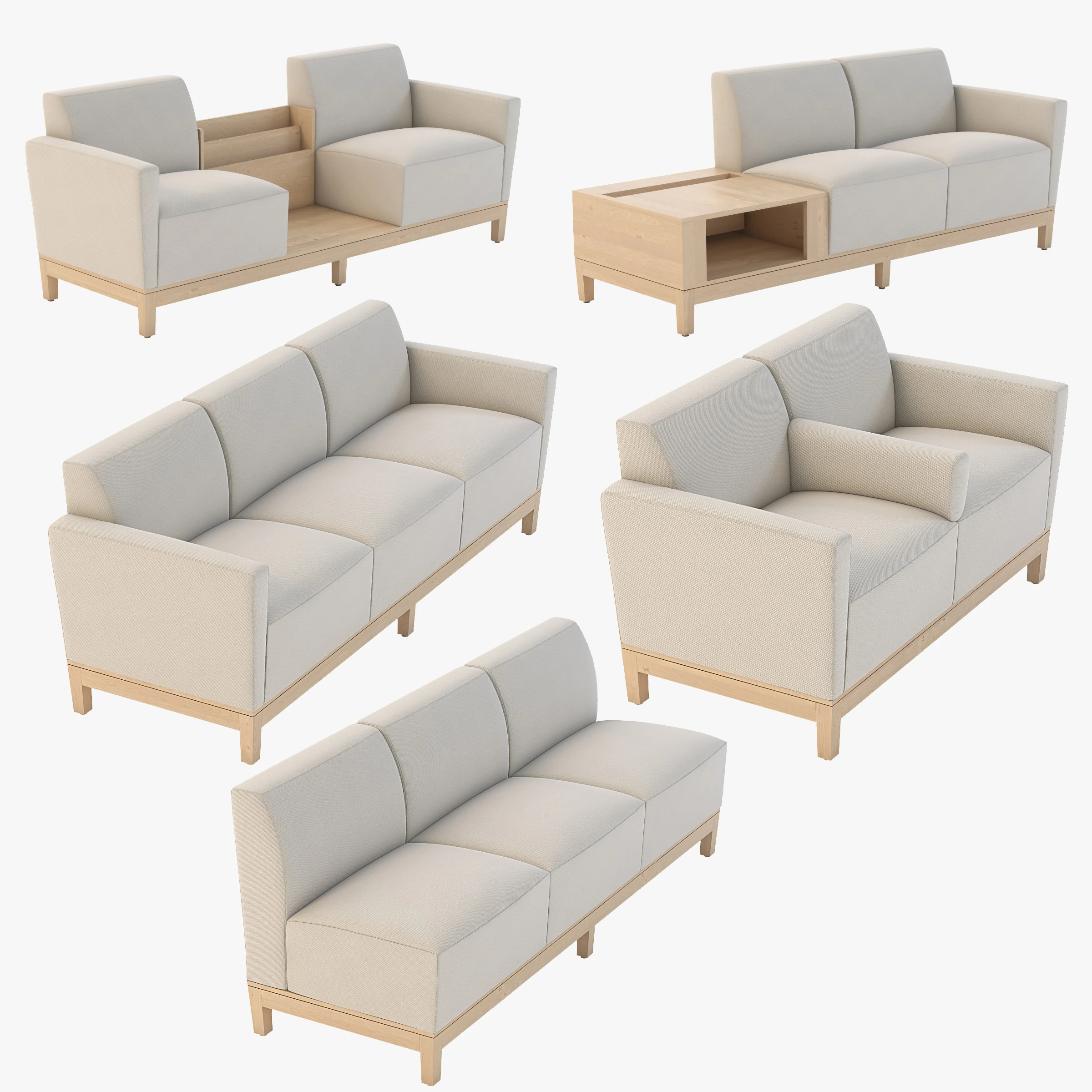 Nemschoff Sofa Collection 03 3D Model_01